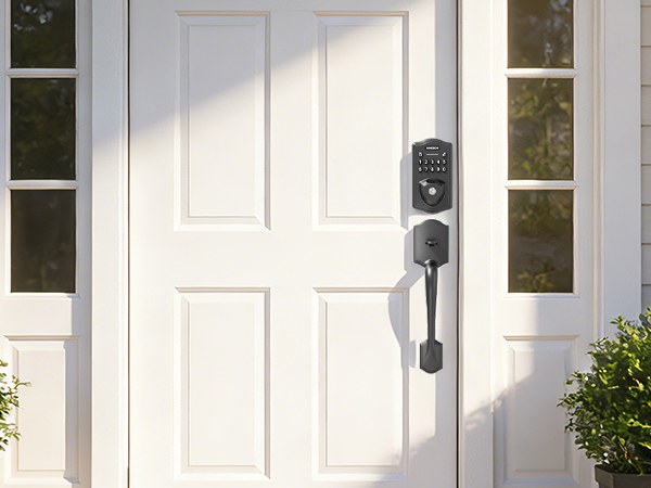 keypad deadbolt and door knob set