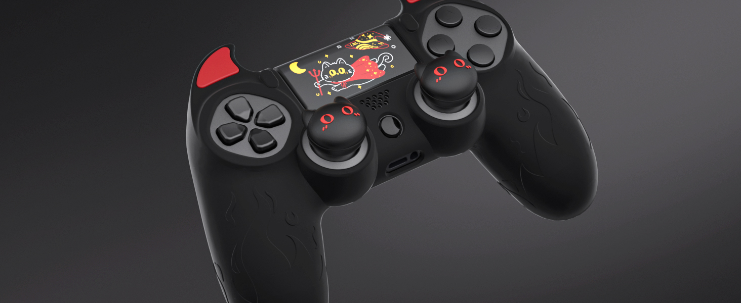 PlayVital Cute Demon Silicone Cover for Xbox Series X/S Controller,