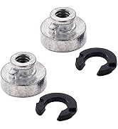 Amazicha 2 PCS Fender Seat Nut Kit for Harley Electra Glide Street Glide Sportster 1997-2022