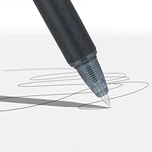 Photo shows FriXion Clicker pen drawing on paper