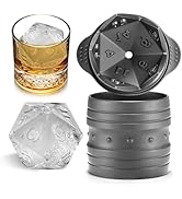Nax Caki D20 Dice Ice Mold, DND Gamer Gifts for Men Women, Cool Christmas Stocking Stuffers Ideas...