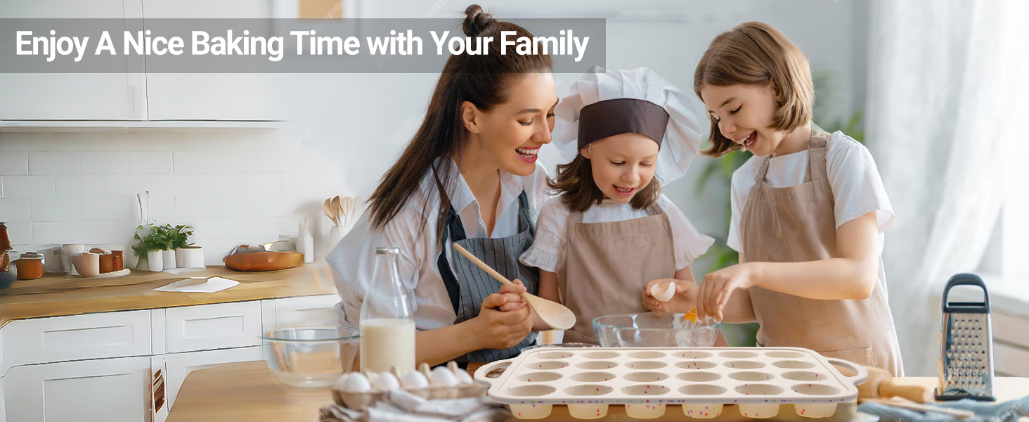 Enjoy A Nice Baking Time with Your Family