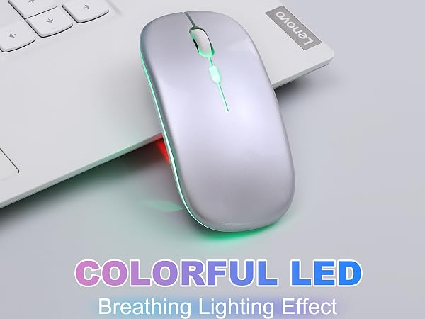 AZTZATZ Wireless Bluetooth Mouse Rechargeable