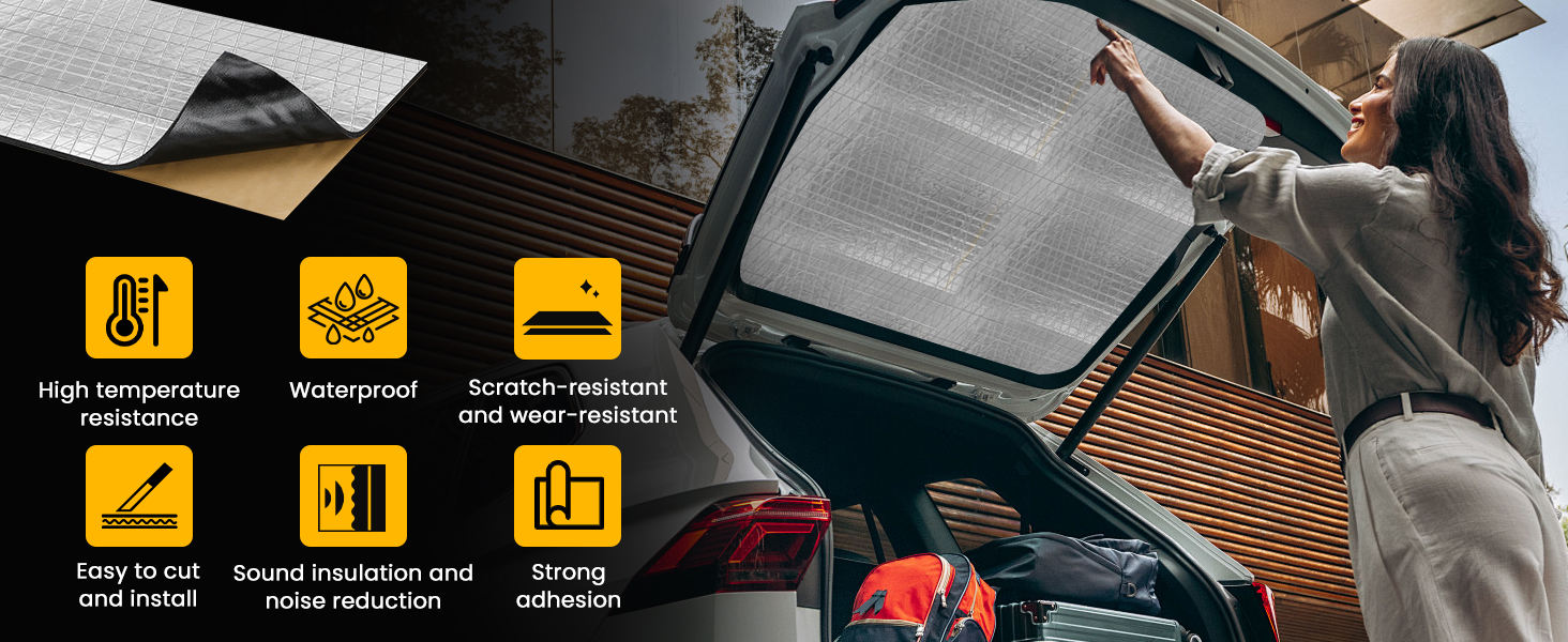 Sound Deading Material for Cars