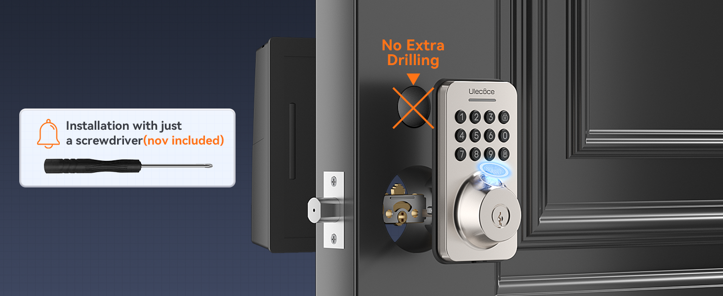 keyless entry door lock