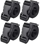 Vigorport Utility Straps with Quick Release Buckle,Nylon Backpack Accessory Sleeping Bag Strap,1