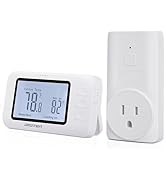 DIGITEN Wireless Thermostat WTC100 Pro Temperature Controller for Cooling & Heating, Remote Contr...