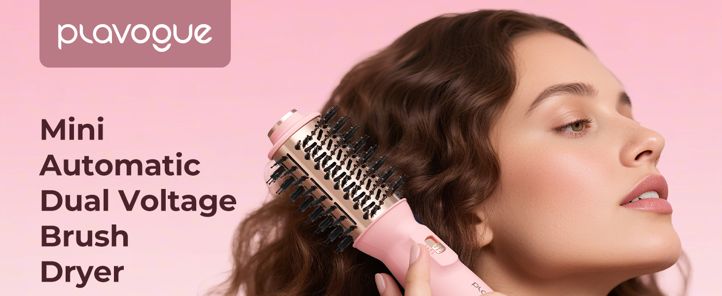 Dual Voltage Hair Dryer Brush