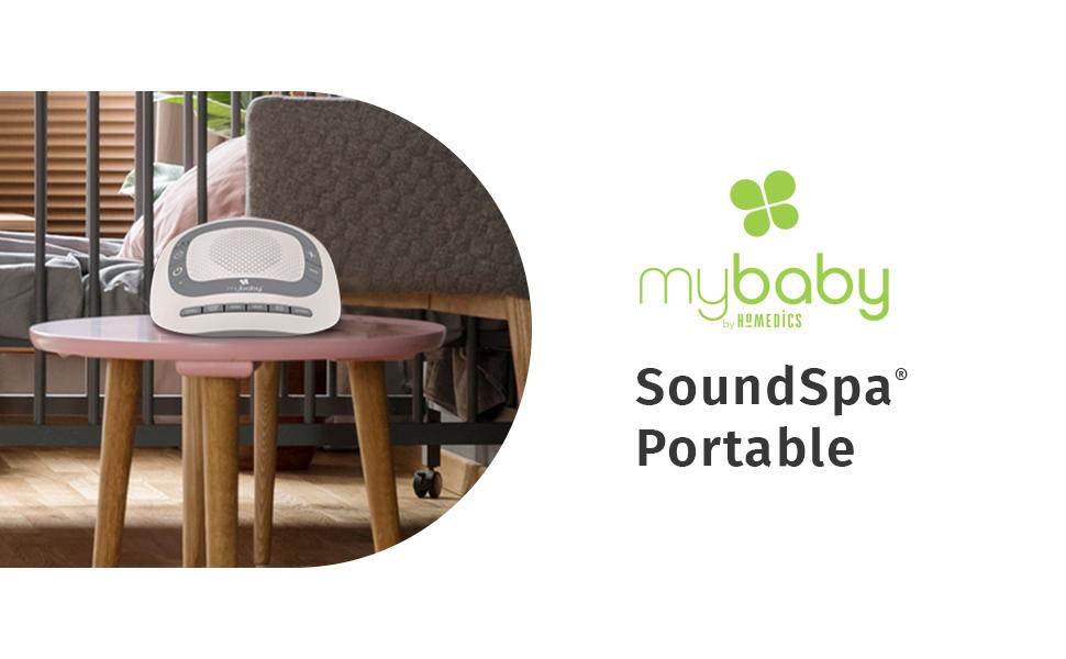 MyBaby sound spa machine portable