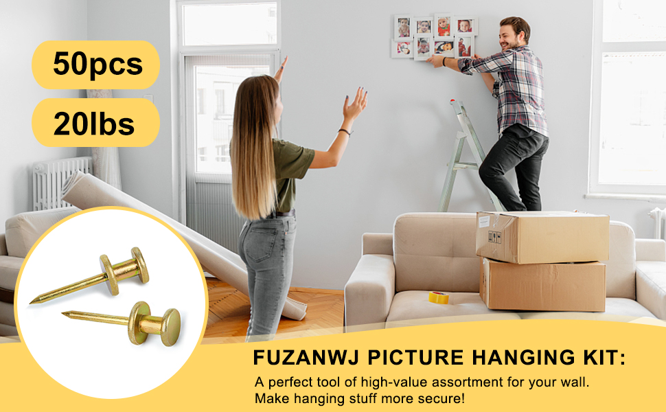 double headed picture hangers