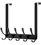 WEBI Over The Door Hooks for Hanging,Door Hanger,Over The Door Towel Rack,Over Door Coat Rack for...