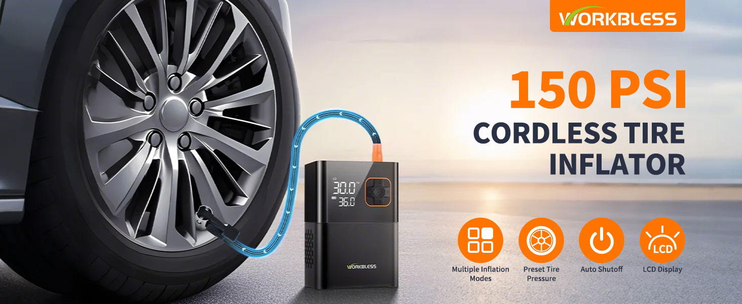 WorkBless Air pump for car