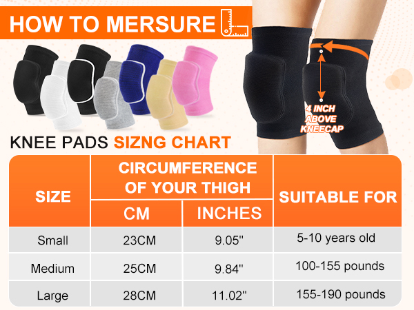 youth volleyball knee pads