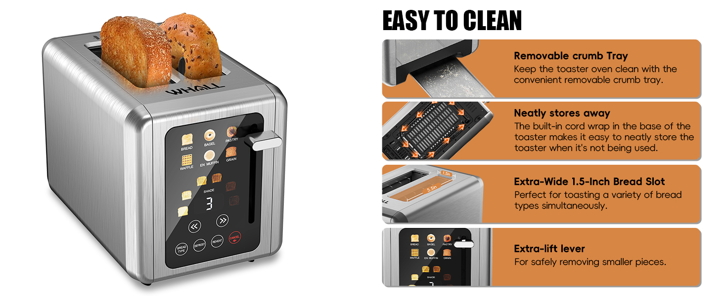 EASY TO CLEAN