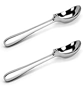 HANSGO Ice Cream Scoop, 2PCS Ice Cream Spoons Non-Stick Scoopers Antifreeze for Gelato Frozen Yog...