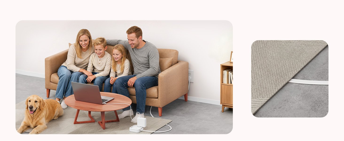 Ideal for TVs, speakers, laptops