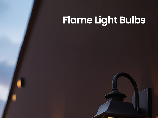 flame light bulbs