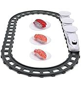Toys: Plastic for Dining Table, Interactive Rotating Railway Playset, Electric Track for Under Ch...