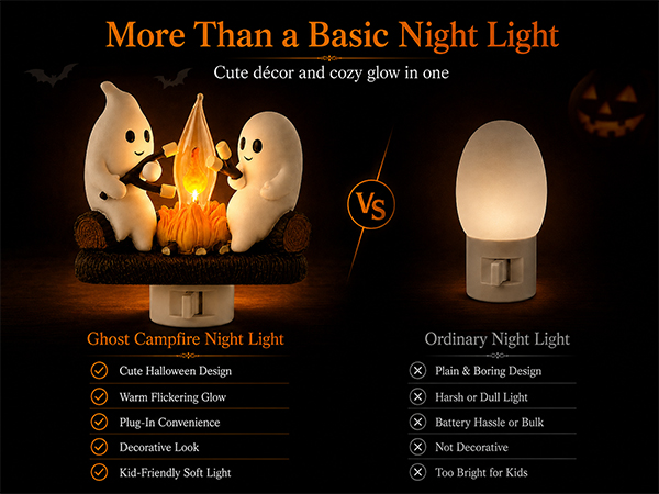 ghost campfire nightlight