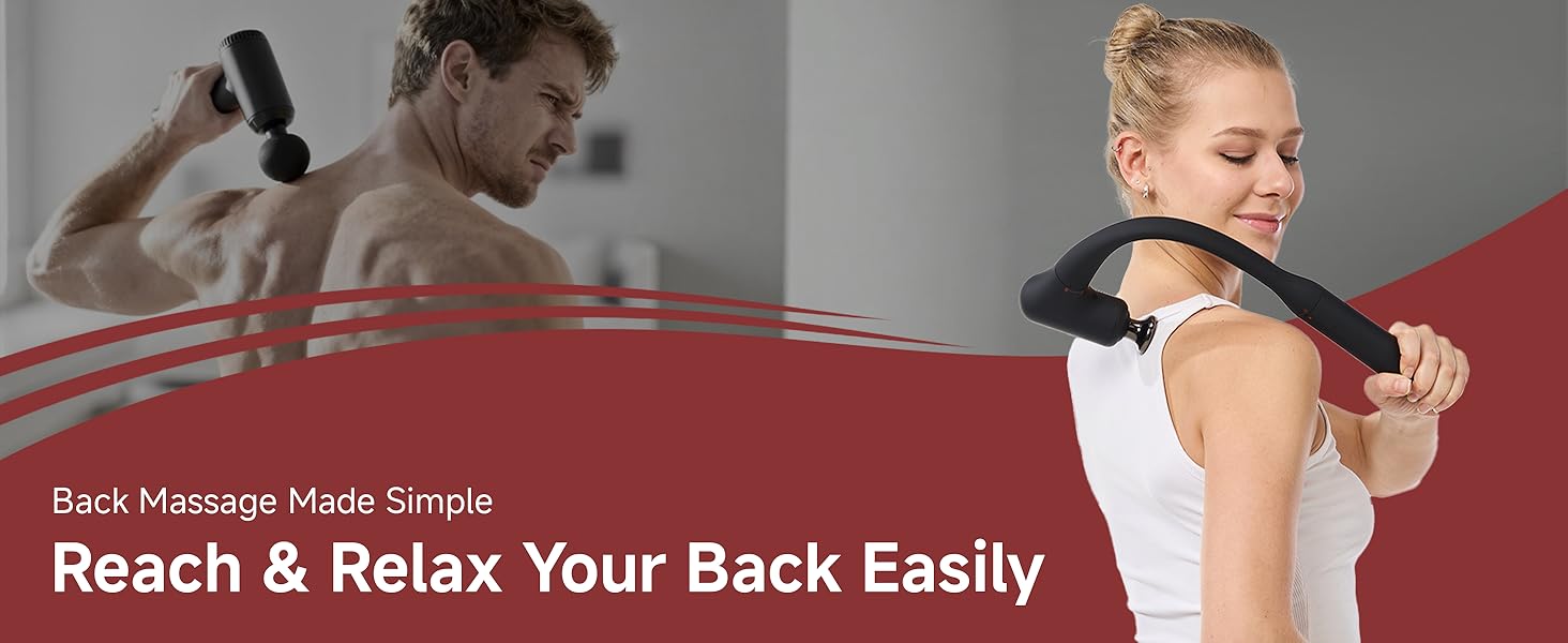 massage gun with heat