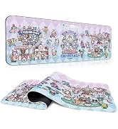 tokidoki Unicorno Mouse Pad Large Gaming Computer Mouse Pad Extended Keyboard Desk Accessories fo...