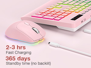Rechargeable & Power Saving