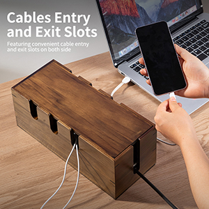 Cables Entry and Exit Slots