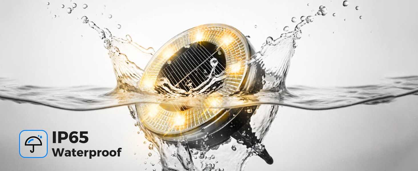 solar ground lights outdoor waterproof