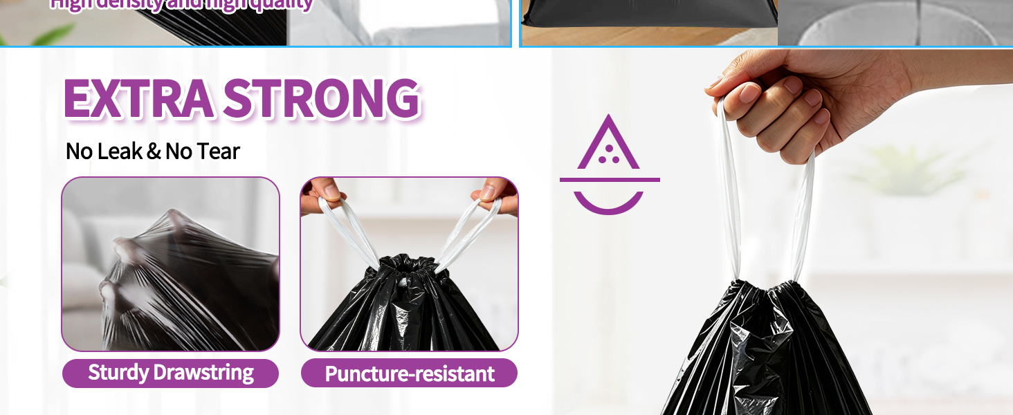 bathroom waste basket bags