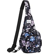 KAMO Small Sling Backpack Multipurpose Crossbody Shoulder Bag Sling Bag Backpack for Hiking Walki...