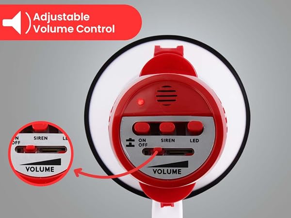 megaphone bullhorn speaker bull horn loud blow mini rechargeable mega phone tornado siren