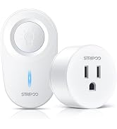 Garbage Disposal Wireless Switch Kit,Remote Control Outlet, Smart Outlet Plug, Wireless Remote Co...