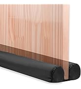 Adjustable Under Door Draft Stopper - Effectively Block Cold Air, Noise, Wind and Dust, 30" Length