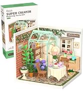 Rolife Super Creator-DIY Plastic Miniature House for Adults, Mini Blocks Model Kit Building Set f...