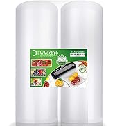 WVacFre 2Pack 11X50 Vacuum Sealer Freezer Storage Machine Bags Rolls for Food Saver