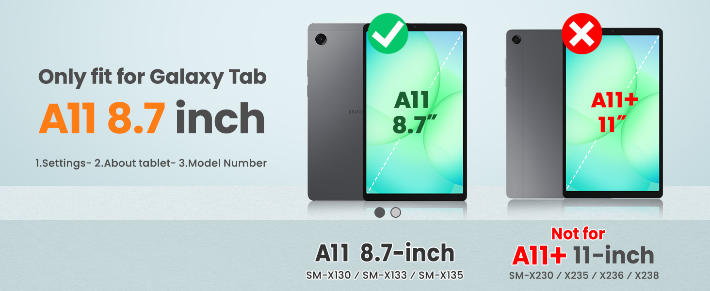 Case for Samsung Galaxy Tab A11 8.7 inch