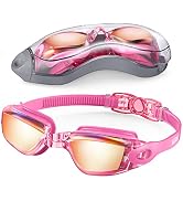 Aegend Swim Goggles, Swimming Goggles No Leaking Full Protection Adult Men Women Youth
