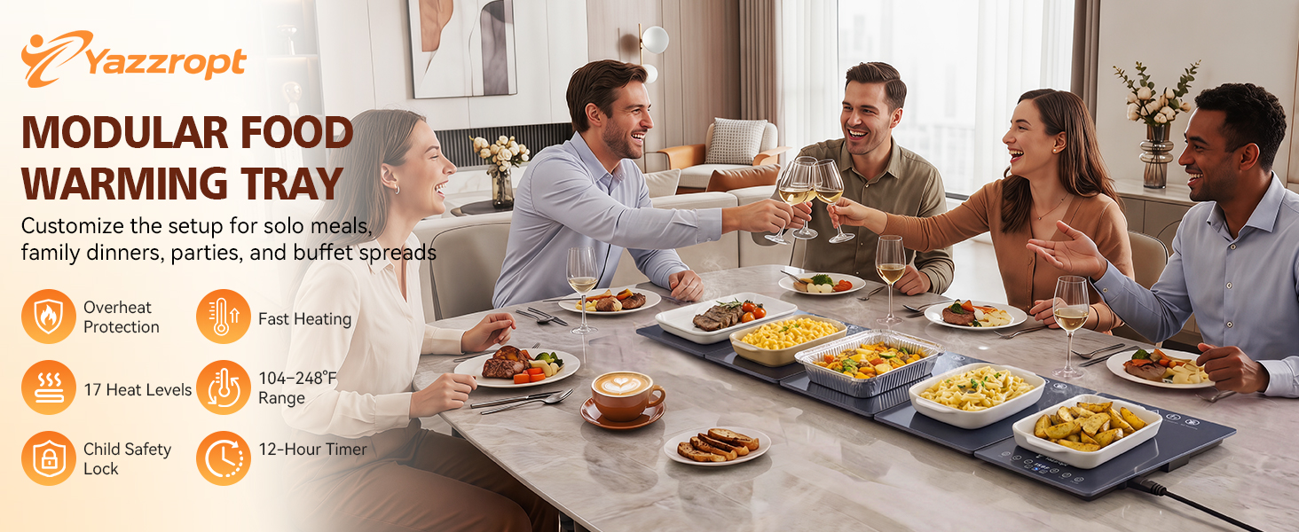 MODULAR FOODWARMING TRAY