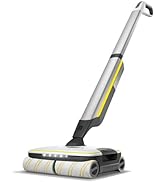 Kärcher FC7 Electric Mop & Sanitize Hard Floor Cleaner - Perfect for Laminate, Wood, Tile, LVT, V...