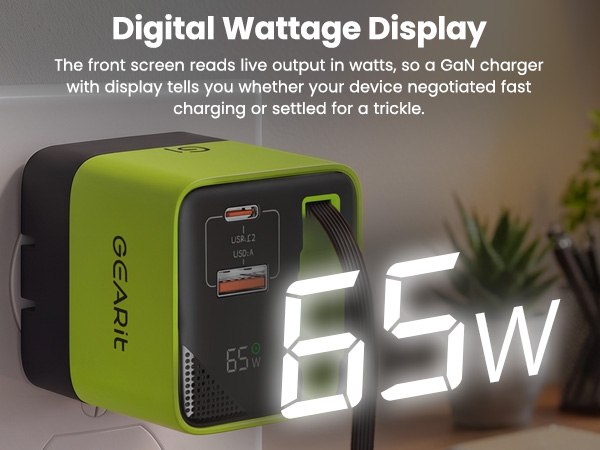 Digital Wattage Display