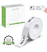 Nelko Genuine P21 Label Maker Tape, Adapted Label Print Paper, 14x50mm (0.55