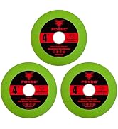 FOXBC 4 Inch Glass Cutting Disc for Angle Grinders, Diamond Multi-Material Cut Off Wheel, 7/8" Ar...