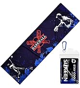 Sukeen Cooling Towels(40"x 12"), Cool Towels for Neck, Baseball Sport Cool Rag for Gym, Cooling T...