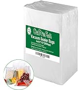 O2frepak 200 Quart Size 8" x 12" 4mil Thick Vacuum Sealer Bags with BPA Free and Puncture Prevent...