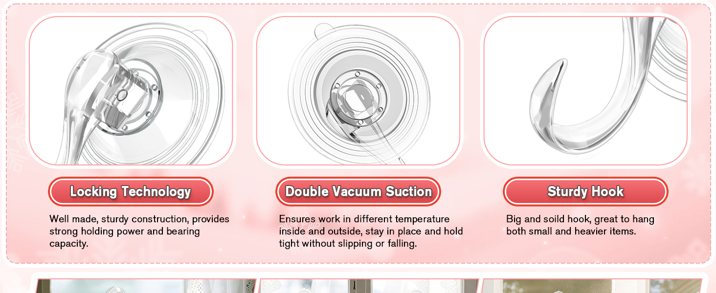 window clear wreath hanger