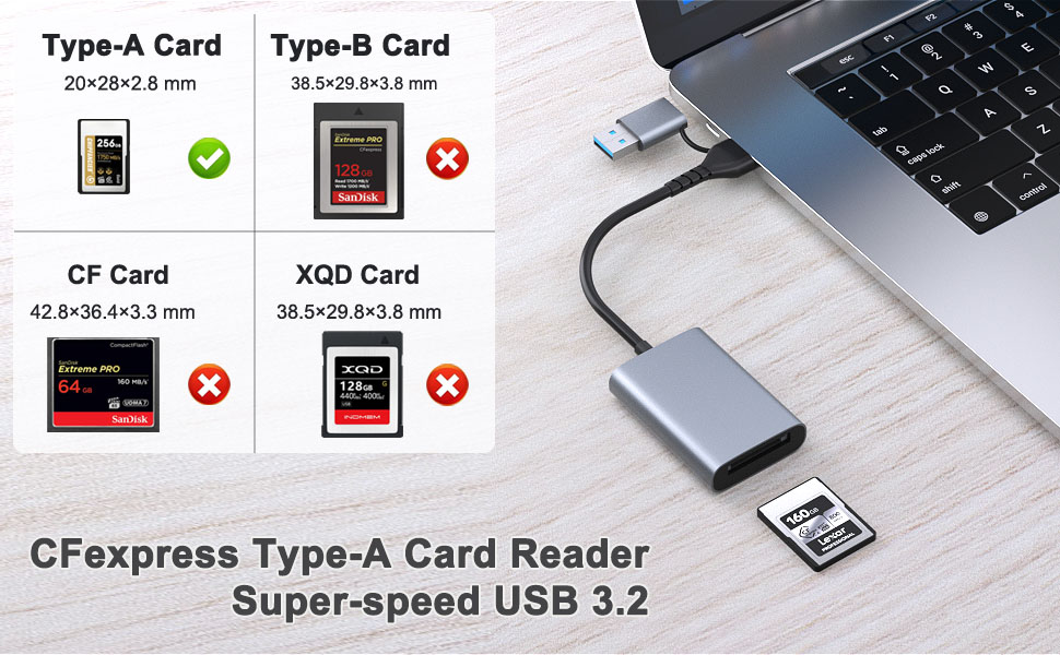 cfexpress type a card reader