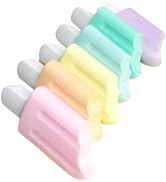 WLSuDHoncc 6 Pcs Mini Highlighter Cute Ice Shaped Marker Pen for School Office Supplies Writing S...