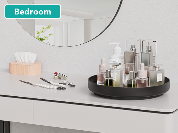 lazy susan for vanity