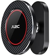 A2C Alloy Magnetic Golf Cart Phone Holder, Golf Accessories for Men, Black | Golf Gift for Men Da...