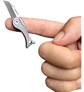 Joycube Titanium Alloy Small Pocket Knife for Women and Men, Mini Folding Knives, Cute EDC Box Cu...